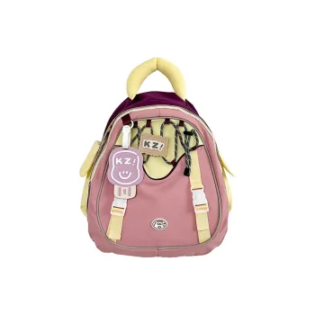 Ceion Keust Nylon Braided String Korean Style Backpack Women's Multicolor