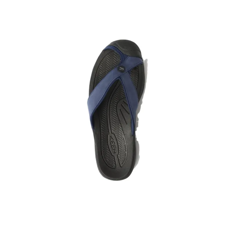 KEEN Slip Resistant Flip Flops Men Blue-3