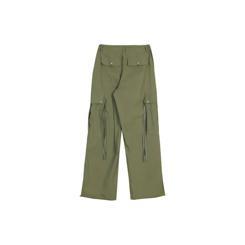 Rose Cargo Pants Women's Army Green-1