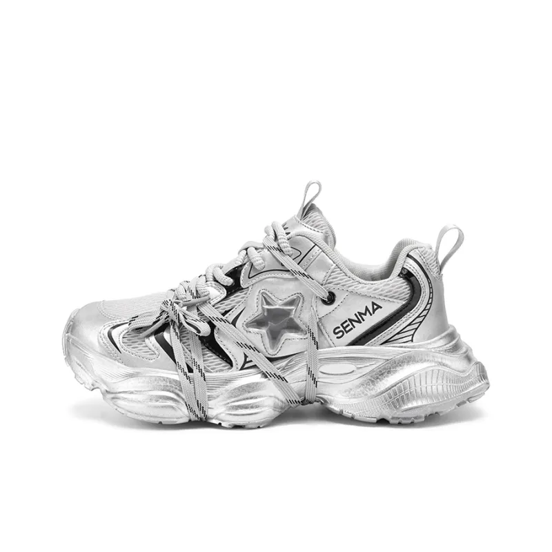 SENMA Low-Top Chunky Sneakers Men-6