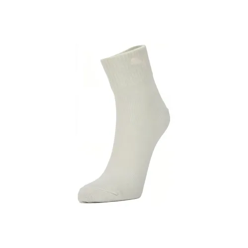 PUMA Ankle Socks Unisex Beige Yellow