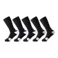 5 Pack (3 Black White, 2 Black Gray)