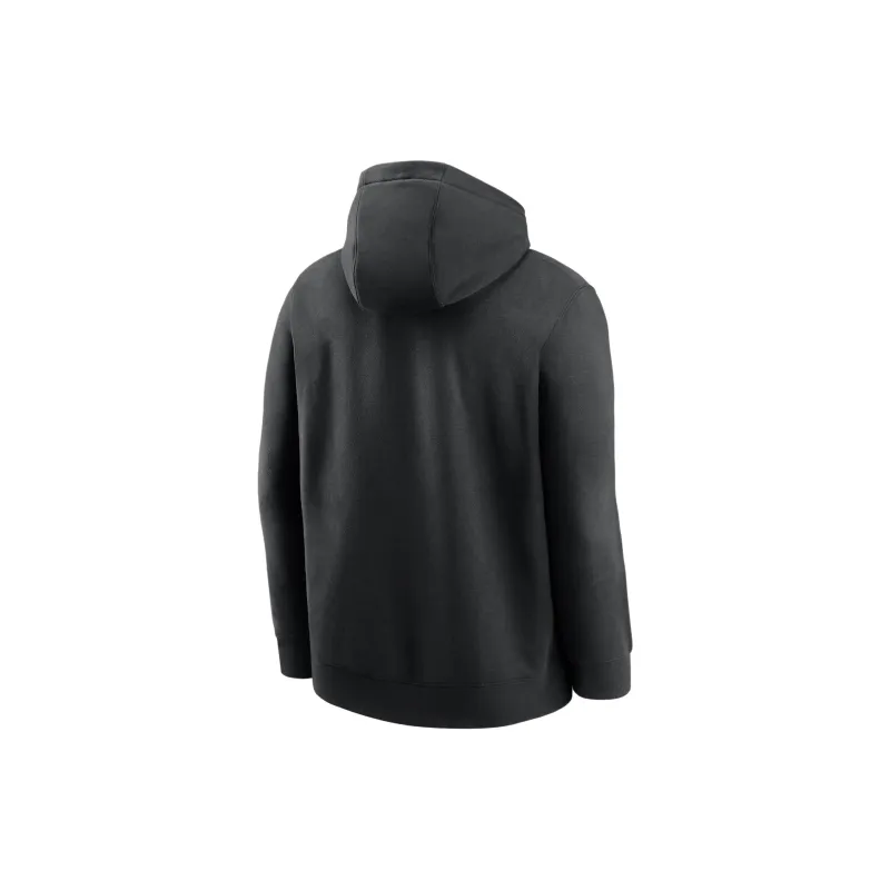 Nike Lsu Tigers Statement Wordmark Lockup Heavyweight Men's Nike College Pullover Hoodie-1