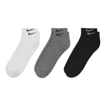 Nike Ankle Socks Men's 2 Set 6 Pack Black/Gray/White