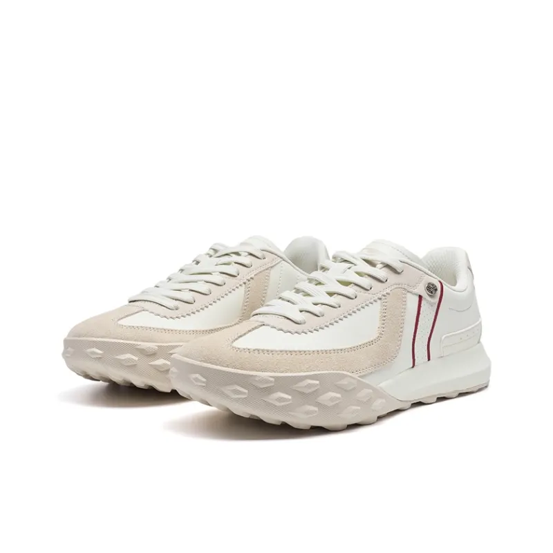 XTEP Lightweight Coverage Low-Top Casual Shoes Women's White Gray-3