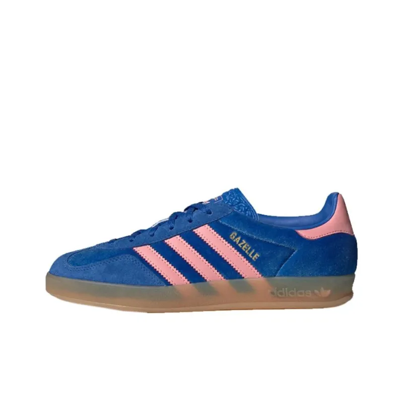 Adidas Gazelle Indoor Blue Semi Pink Spark Women's-0
