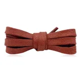 Red Orange Waxed Shoelace 1 Pack