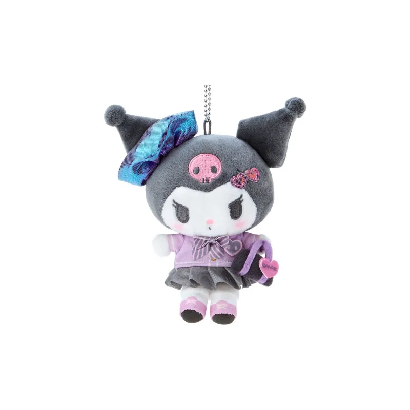 Sanrio Sparkling High School Life Hot Girl, Kuromi Dolls Plush Pendant 12.5cm/14cm Height-1