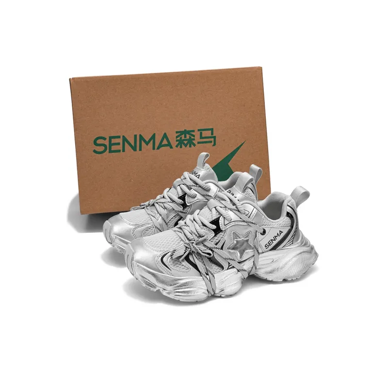 SENMA Low-Top Chunky Sneakers Men-5