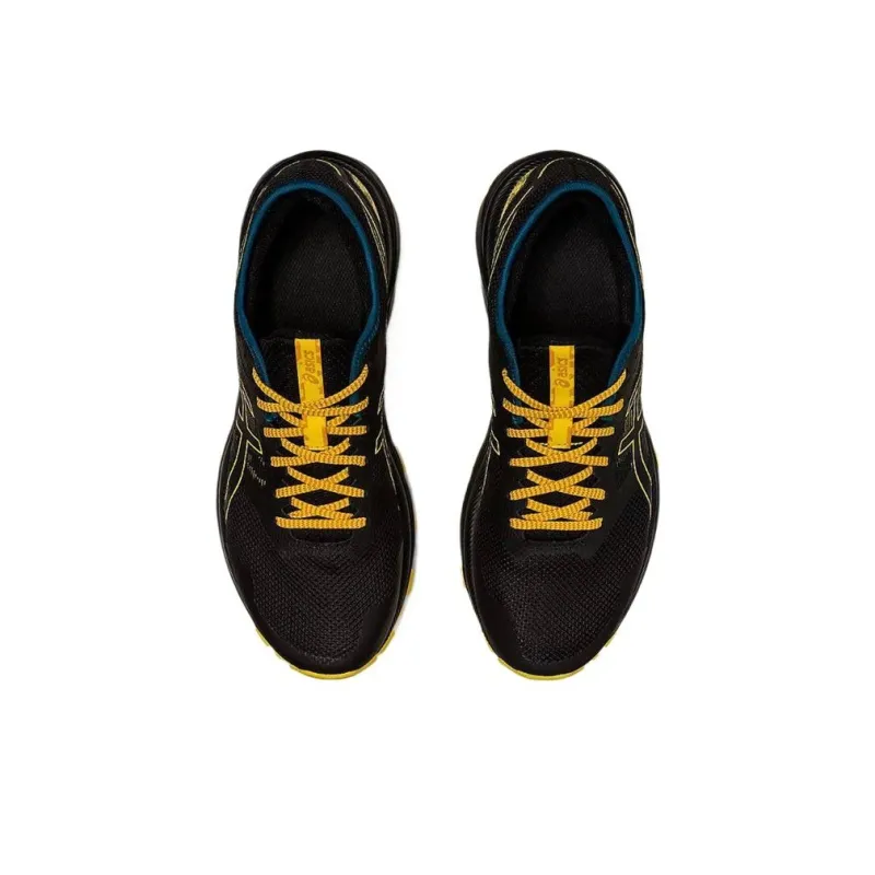 Asics Gel-Excite Trail Slip-Resistant Low-Top Running Shoes Men Black Yellow-3