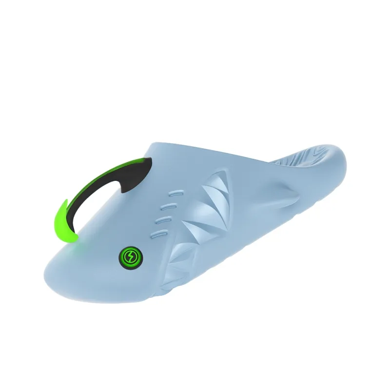 HelloSlippers Sharkicks Mule EVA Abrasion-Resistant Quick Dry Lantern Fish Closed Toe Slippers Unisex-1