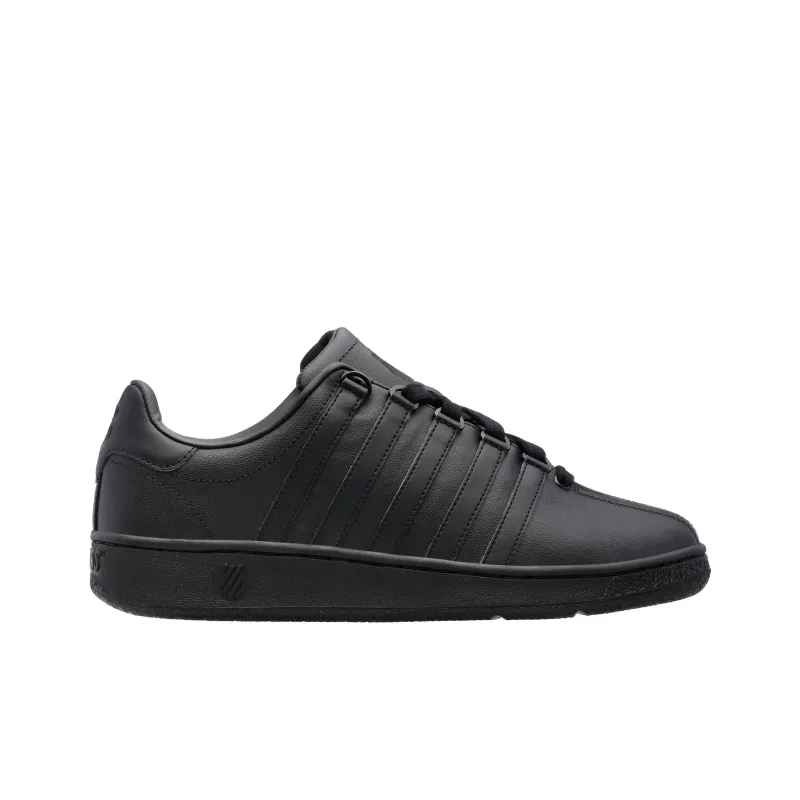 KSWISS Anti Slip Wear Resistant Low Top Tennis Shoes Women's Black-1