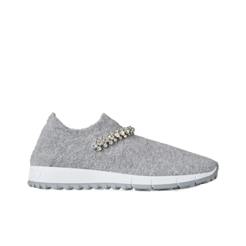 Jimmy Choo Verona Low Top Casual Shoes Women's Gray-1