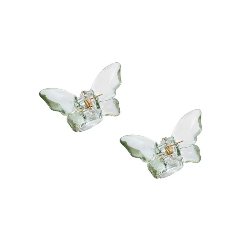 Specialoutlook Acrylic Hair Clips Women's-2
