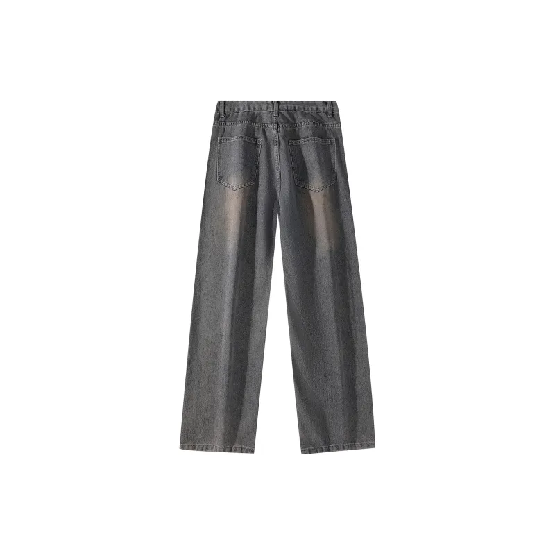 WARNING LIGHT Jeans Unisex Rusty Red-1
