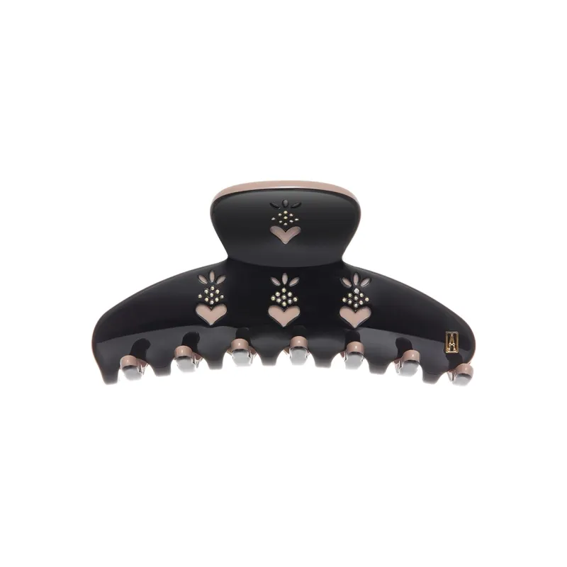 ALEXANDRE DE PARIS Holy Heart Medium Size Claw Clip Hair Accessory Headpiece Women's-0
