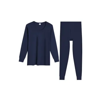 Red bean Men Thermal Sets