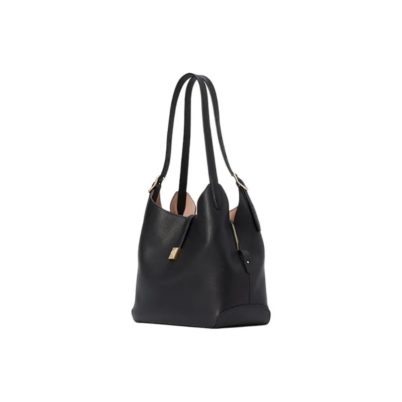 Kate Spade Litchi Grain Cow Leather Handbag Shoulder Bag Women's Black-1