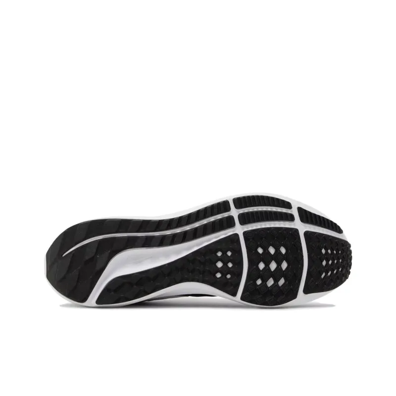 Nike Air Zoom Pegasus 39 Cushioning Wear Resistant Low Top Running Shoes Men Black White-4