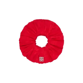 GIVENCHY Silk Hair Ties Women's Vermilion
