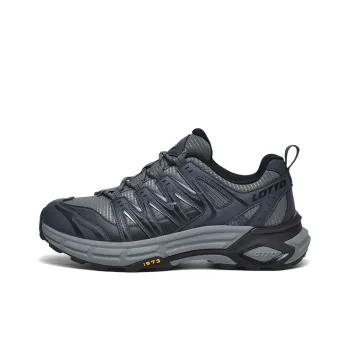 LOTTO Joy Journey Anti Slip Wear Resistant Low Top Outdoor Sports Hiking Trekking Shoes Men Dark Gray
