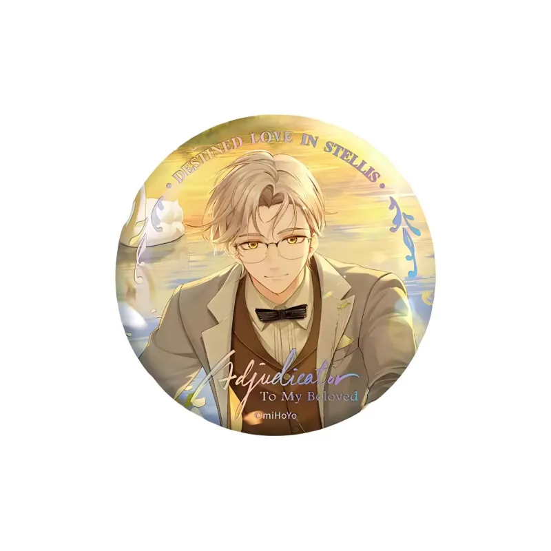 MIHOYO Raven, Artem Wing, Marius Von Hagen, Mo Yi Tears Of Themis, Promise Of Japanese Style Series Badges-2