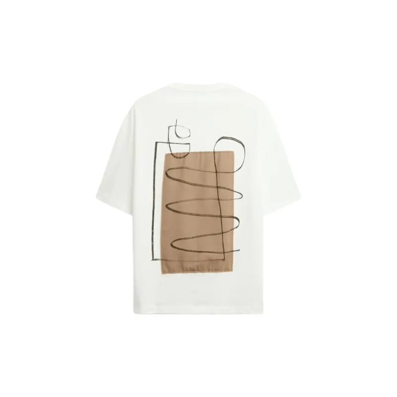 ZARA T Shirts Men Frosted White-1