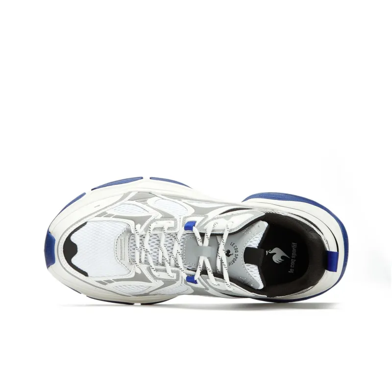 Le Coq Sportif Slip Resistant And Breathable Low Top Chunky Sneakers Unisex Blue White-2