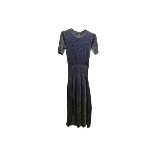 Bottega Veneta Short-Sleeved Dresses Women's Blue