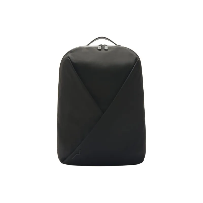 Valextra Recycled Nylon Backpack Men Black-0