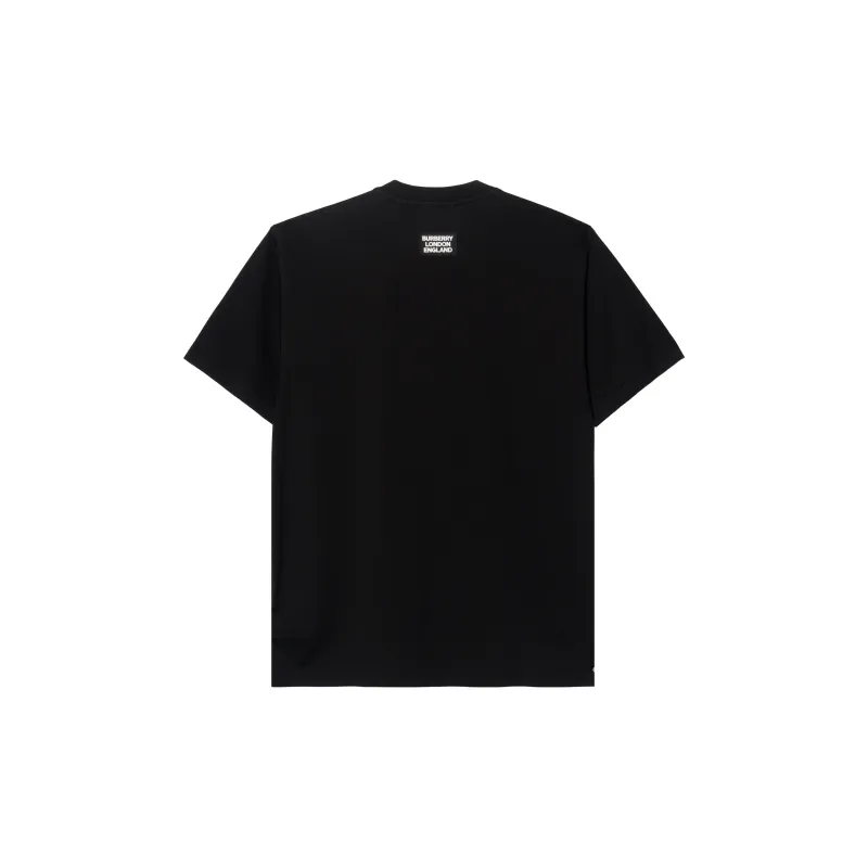 Burberry T Shirts Men Black-1