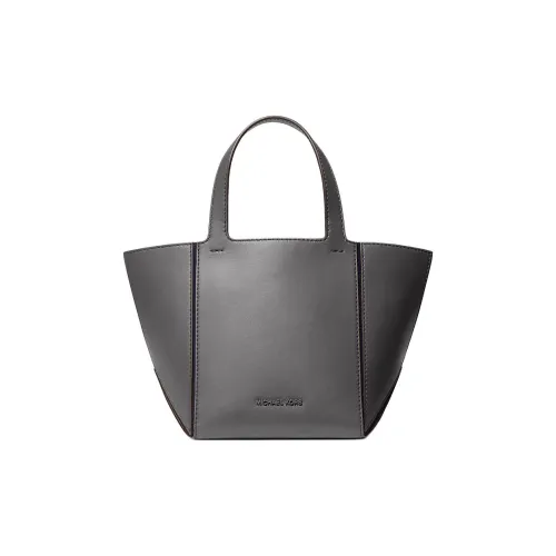 MICHAEL KORS Leather Tote Bag Shopping Bag Handbag Small Size Women's Slate Gray