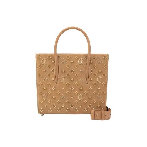 CL LUBOTING Calfskin Tote Bag Shopping Bag Shoulder Bag Crossbody Bag Handbag Medium Size Women's Coffee
