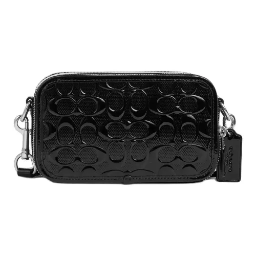 COACH cimone Leather Crossbody Bag Shoulder Bag Regular Small Size Women's Black
