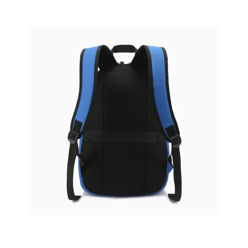 UCAN Polyester Pongee Backpack Regular Unisex Black/Flame Orange/Carolina Blue-10