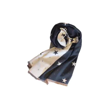 JKEM Polyester Knit Scarves Unisex