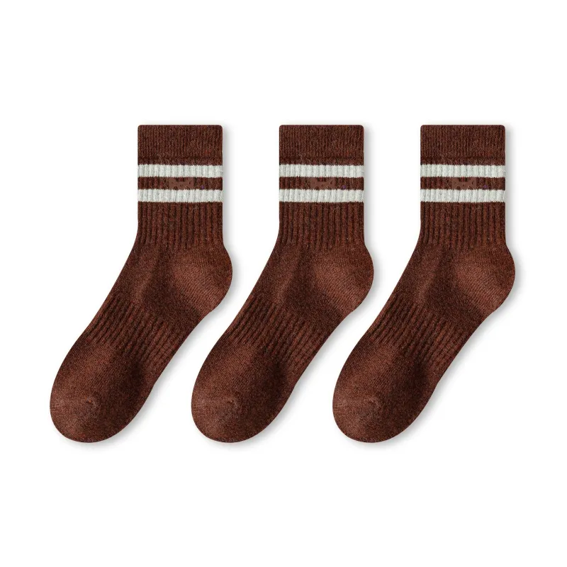MIIOW Fruit Printing Series Mid Calf Socks Unisex Combo Set-12