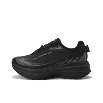 DESCENTE City Lift Slip Resistant Low Top Running Shoes Unisex Black