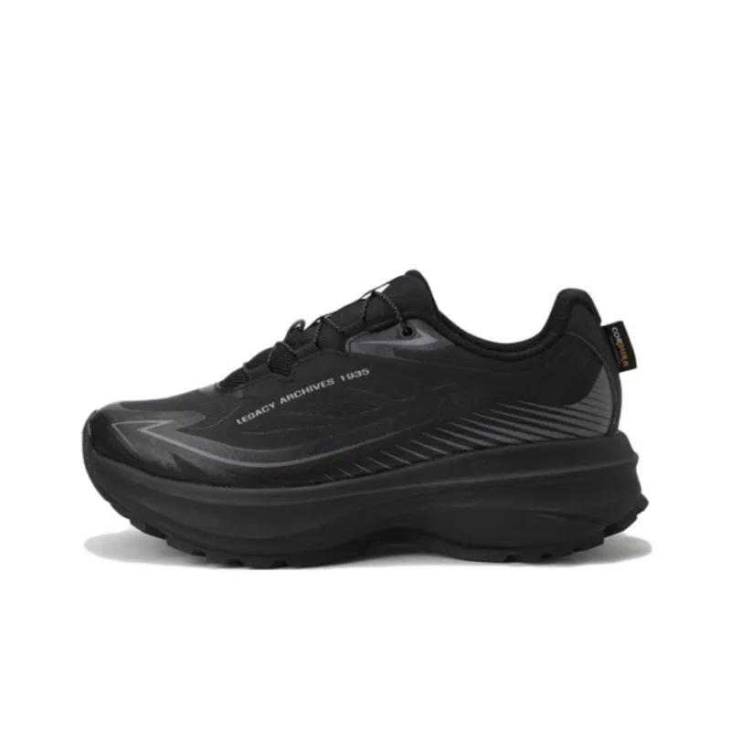 DESCENTE City Lift Slip Resistant Low Top Running Shoes Unisex Black-0