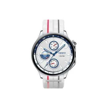 FZRT OPPO OnePlus Watch Compatibility Watch Band Sports Microfiber Nylon Fabric Breathable Strap Nylon Material
