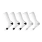 5 Pack (3 White, 2 Black, 2 Gray)
