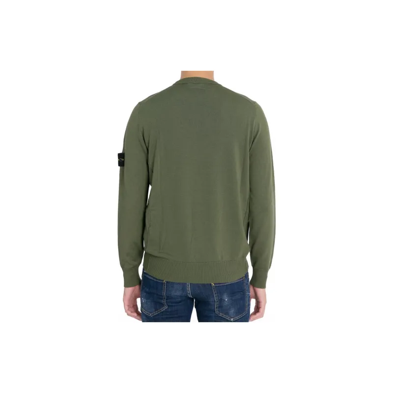 STONE ISLAND Sweaters Men Green-1