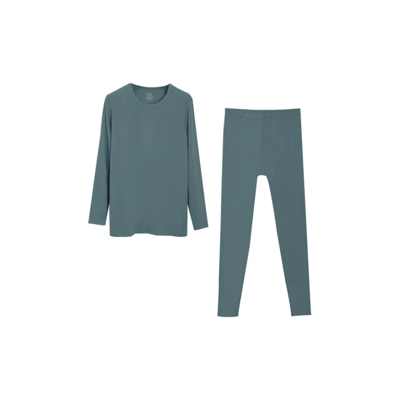 Red bean Men Thermal Sets-1