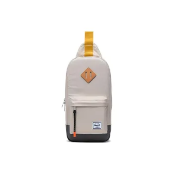 Herschel Recycled Material Cell Phone Pouch Mini Unisex Stone White