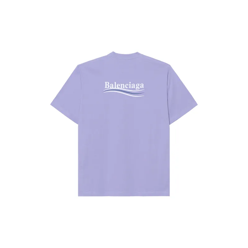 Balenciaga Political Campaign Oversized Logo Print T shirt-1