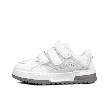 N6N8 Cushioning Lightweight Slip Resistant Low Top Skateboard Shoes Women's White