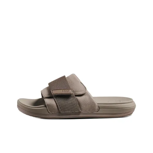 REEF Slip-Resistant Slide Slippers Men Dark Brown