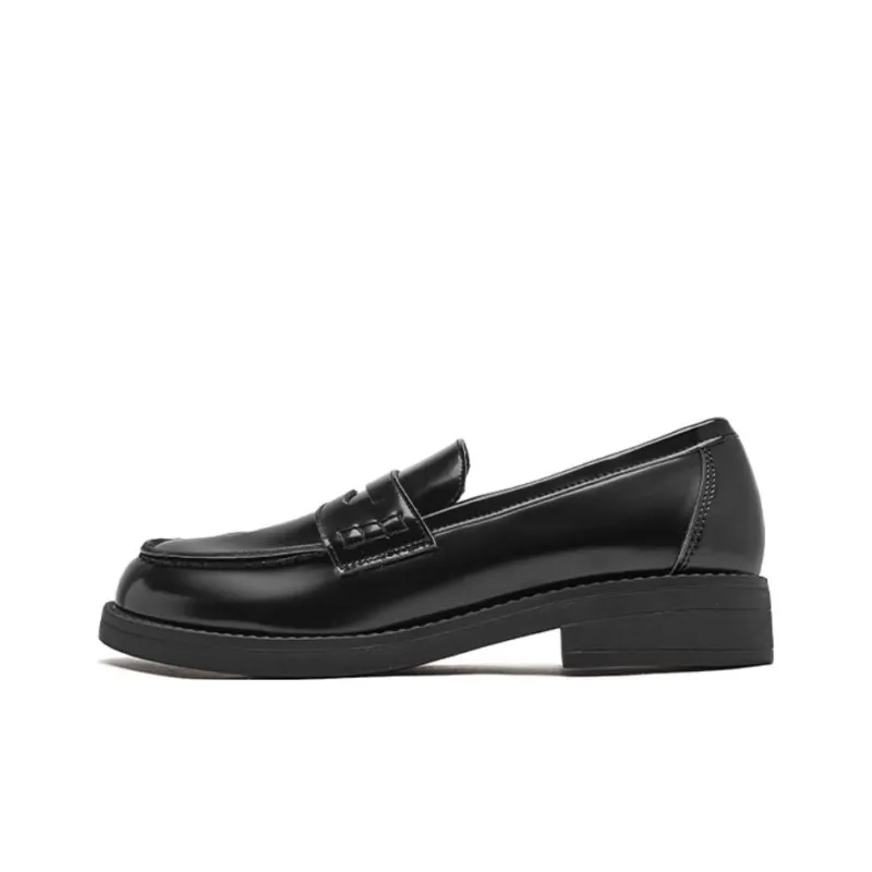 AGSDON Loafers 3cm Women's Black-1