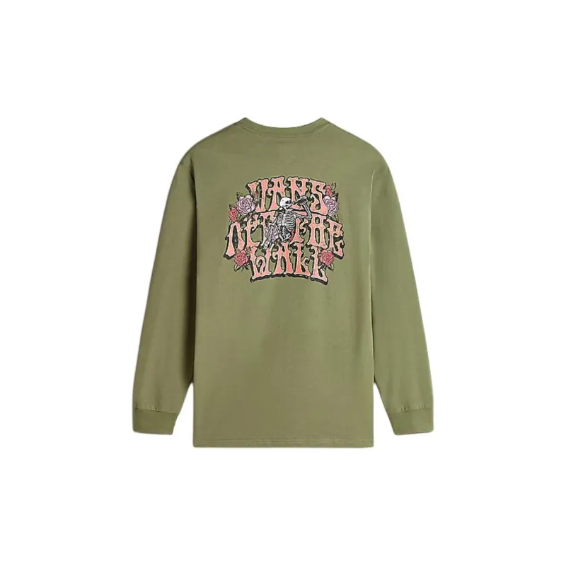 Vans Checking Out T-Shirt Men Green-1
