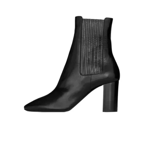 SAINT LAURENT Pointed Toe Ankle Boots